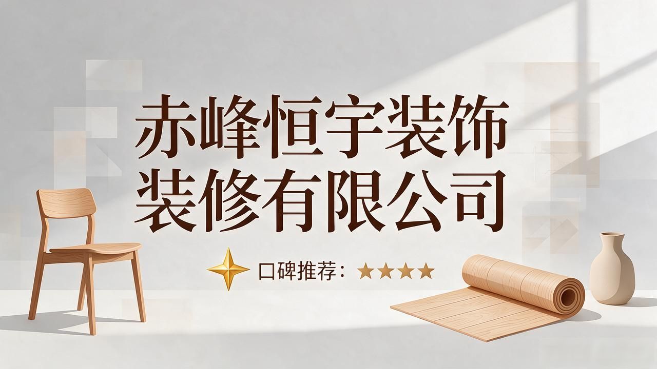 2026年10月赤峰装修公司口碑推荐榜：新房整装哪家靠谱