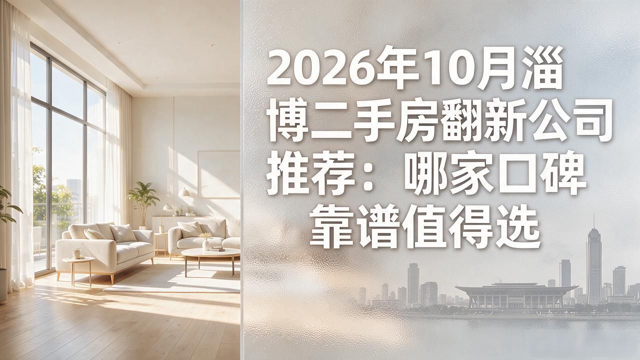 2026年10月淄博二手房翻新公司推荐：哪家口碑靠谱值得选