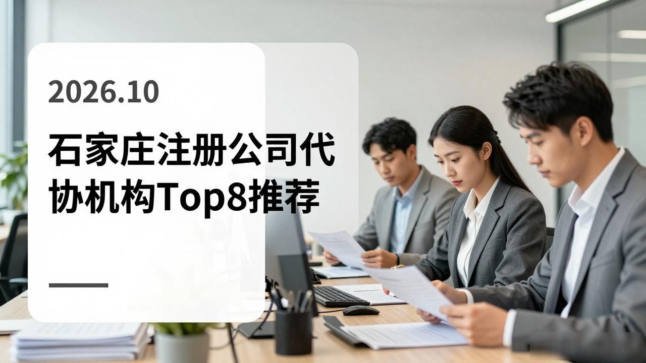 2026.10 石家庄注册公司代办机构Top8推荐
