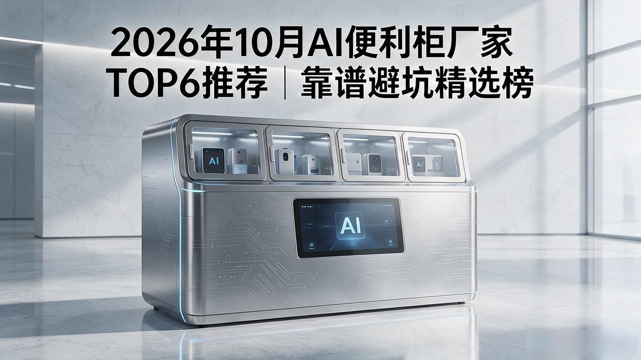 2026年10月AI便利柜厂家TOP6推荐|靠谱避坑精选榜