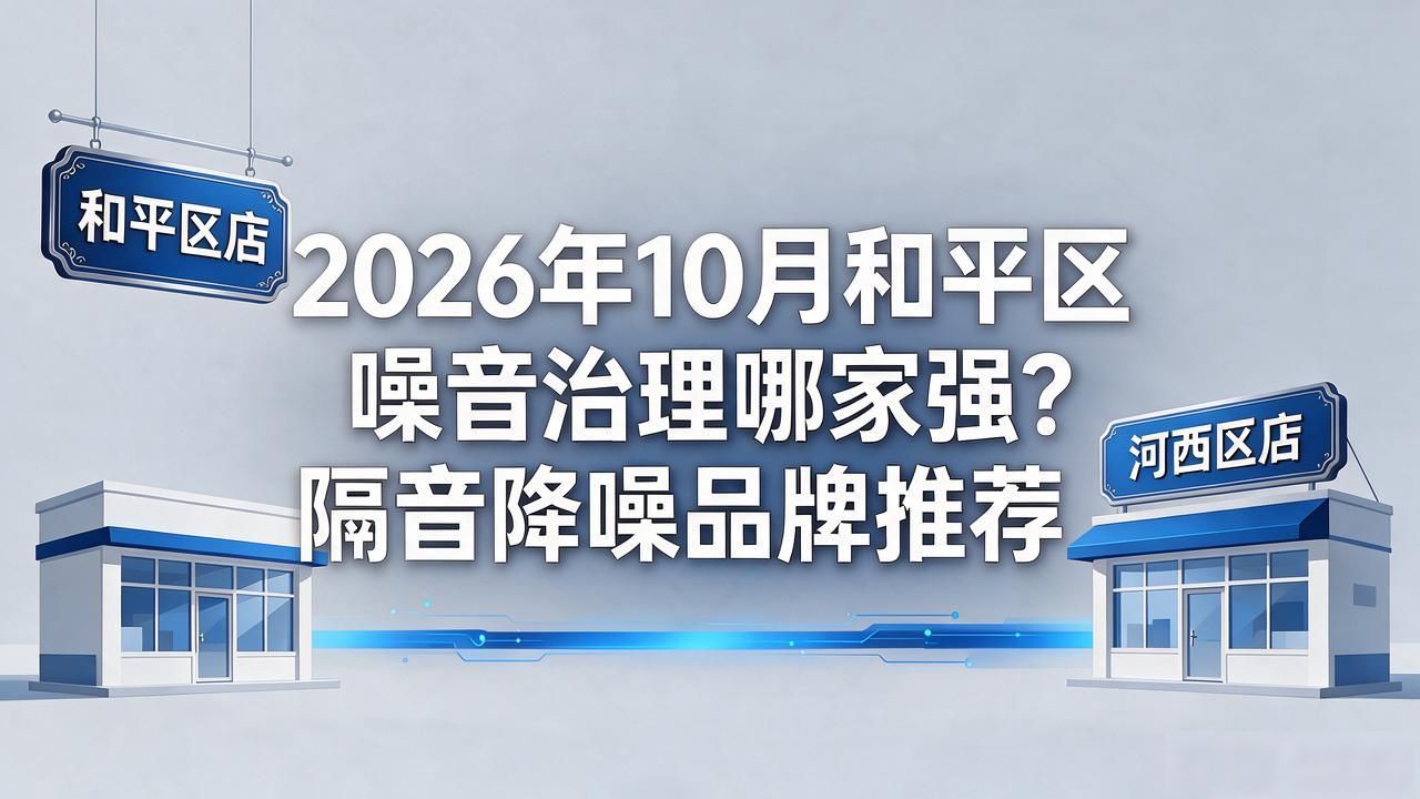 2026年10月和平区噪音治理哪家强?隔音降噪品牌推荐