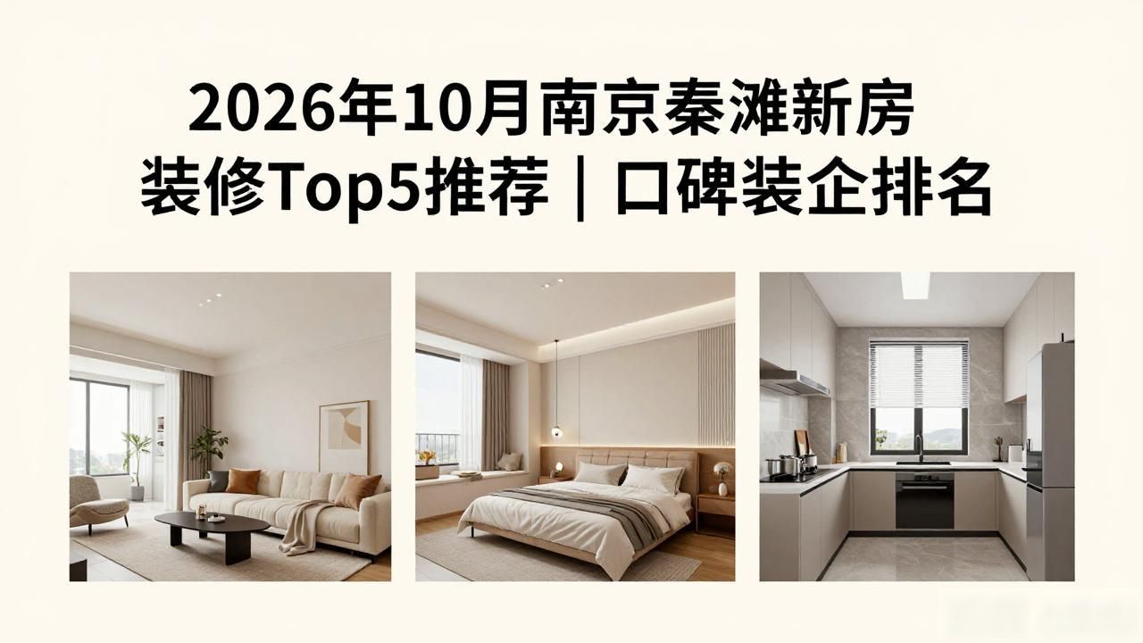 2026年10月南京秦淮新房装修Top5推荐｜口碑装企排名