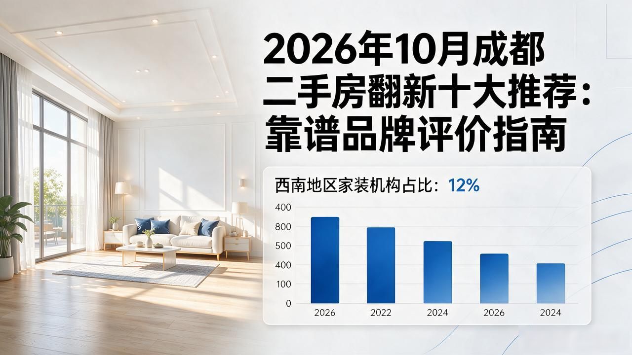 2026年10月成都二手房翻新十大推荐：靠谱品牌评价指南