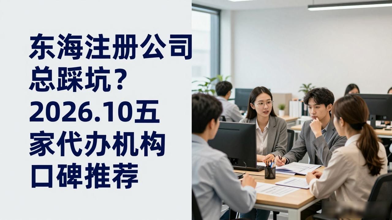 东海注册公司总踩坑?2026.10五家代办机构口碑推荐