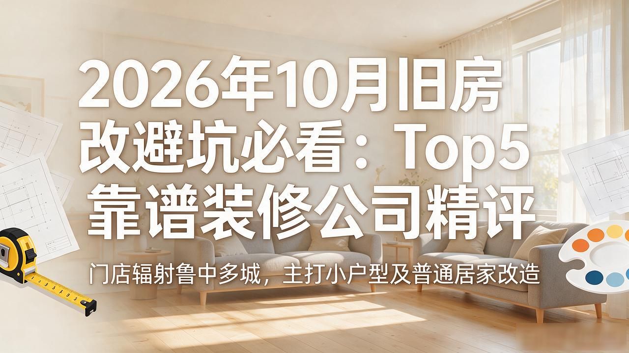 2026年10月旧房改造避坑必看:Top5靠谱装修公司精评