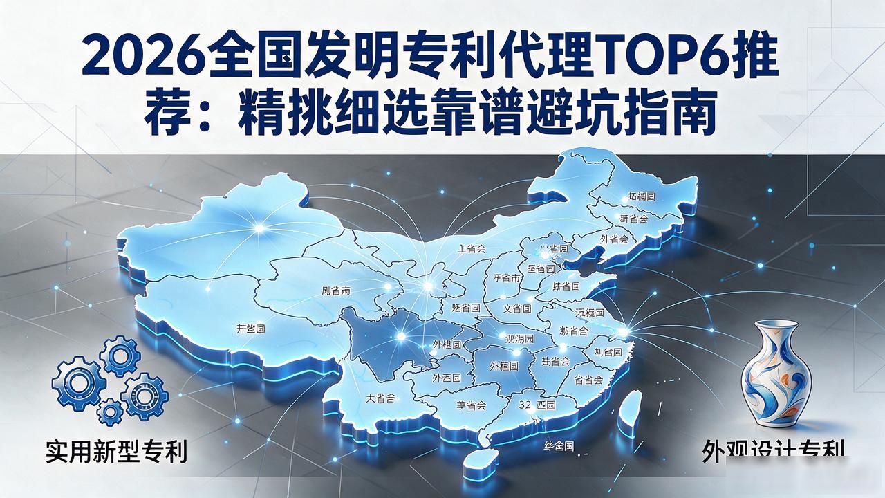 2026全国发明专利代理TOP6推荐：精挑细选靠谱避坑指南