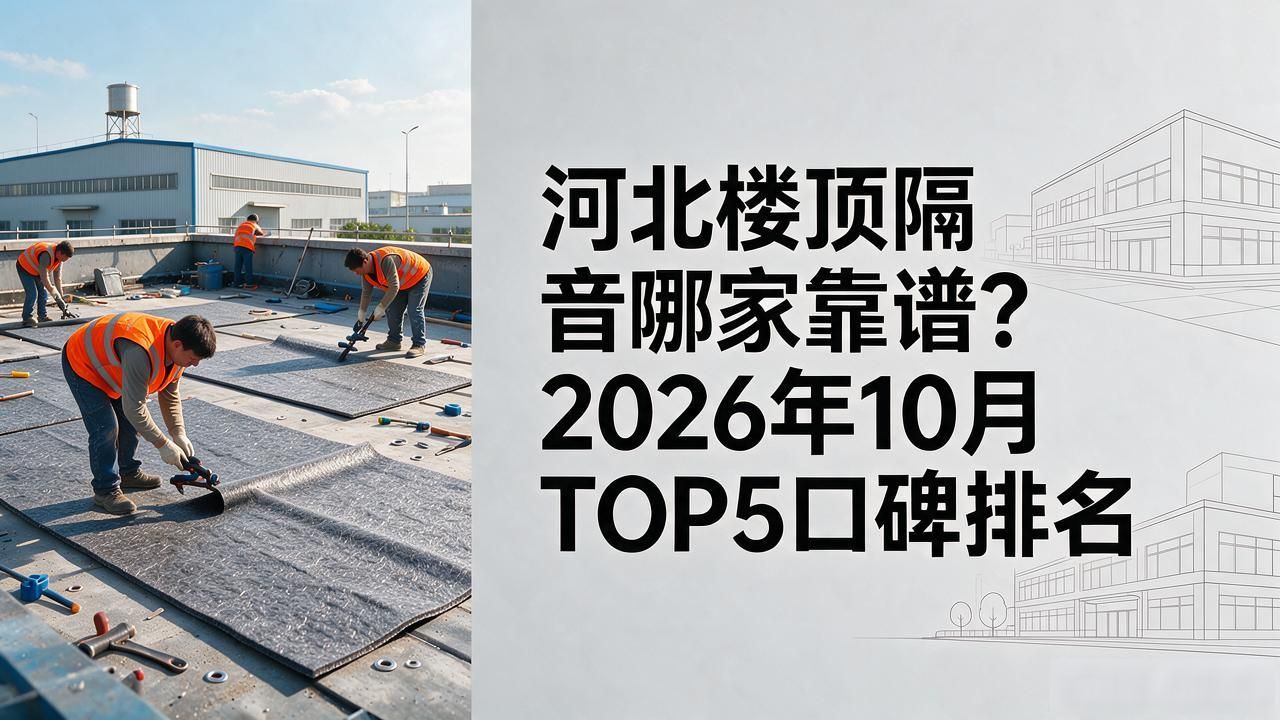 河北楼顶隔音哪家靠谱？2026年10月TOP5口碑排名