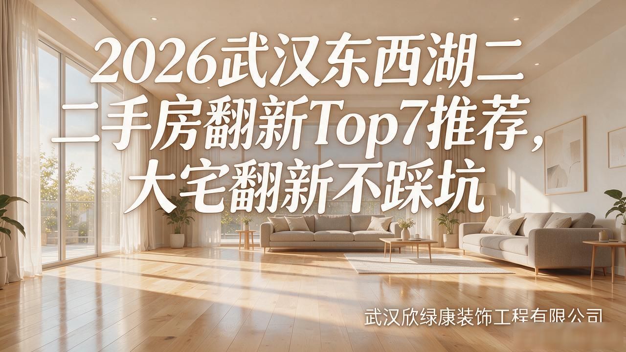 2026武汉东西湖二手房翻新Top7推荐，大宅翻新不踩坑