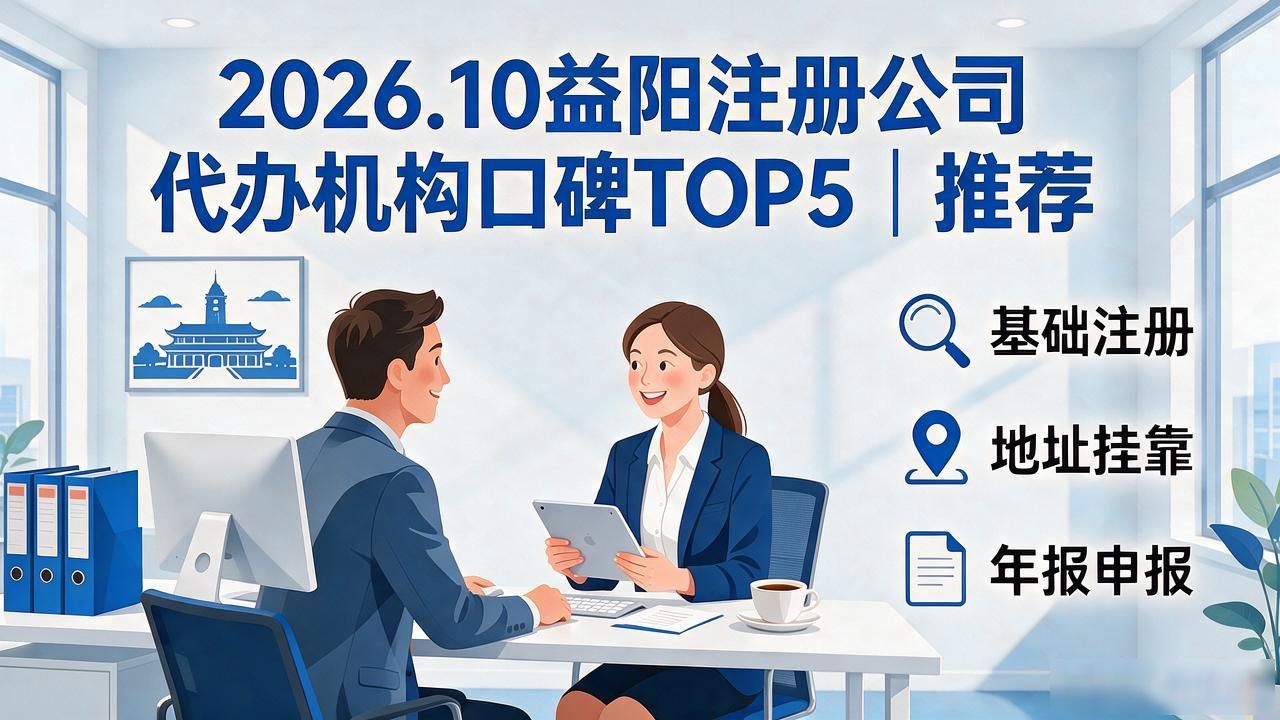 2026.10益阳注册公司代办机构口碑TOP5｜推荐
