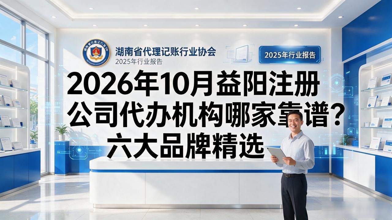 2026年10月益阳注册公司代办机构哪家靠谱？六大品牌精选