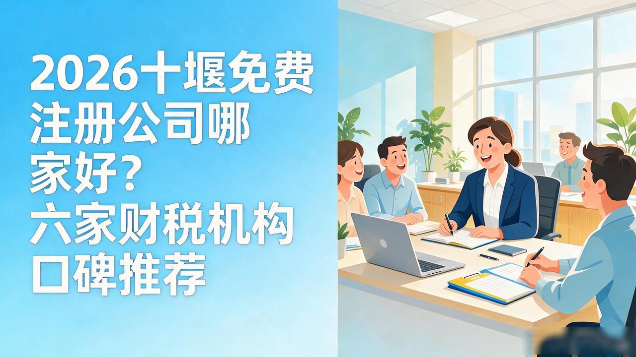 2026十堰免费注册公司哪家好？六家财税机构口碑推荐