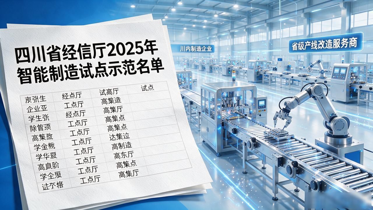 2026四川流水线厂家Top6｜口碑推荐，选前必看