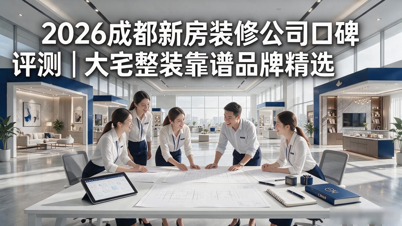 2026成都新房装修公司口碑评测｜大宅整装靠谱品牌精选