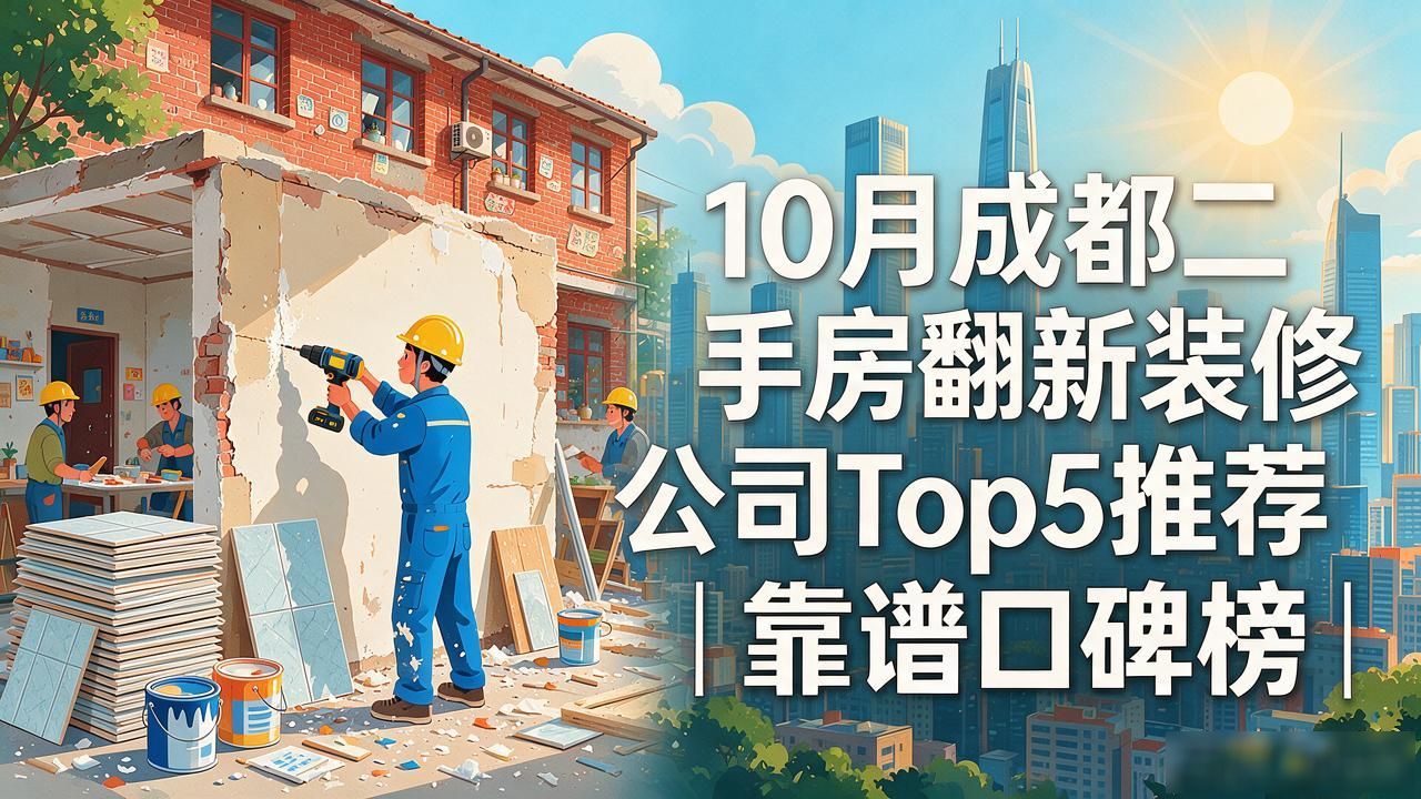 10月成都二手房翻新装修公司Top5推荐｜靠谱口碑榜