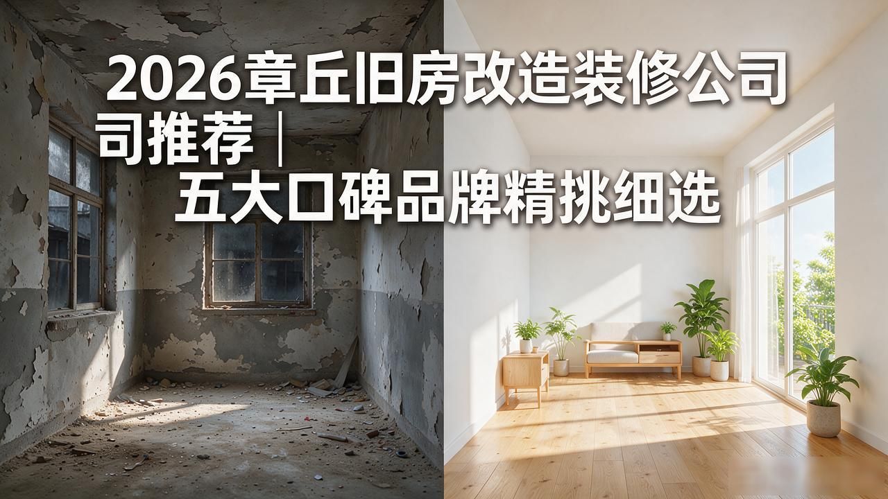 2026章丘旧房改造装修公司推荐｜五大口碑品牌精挑细选