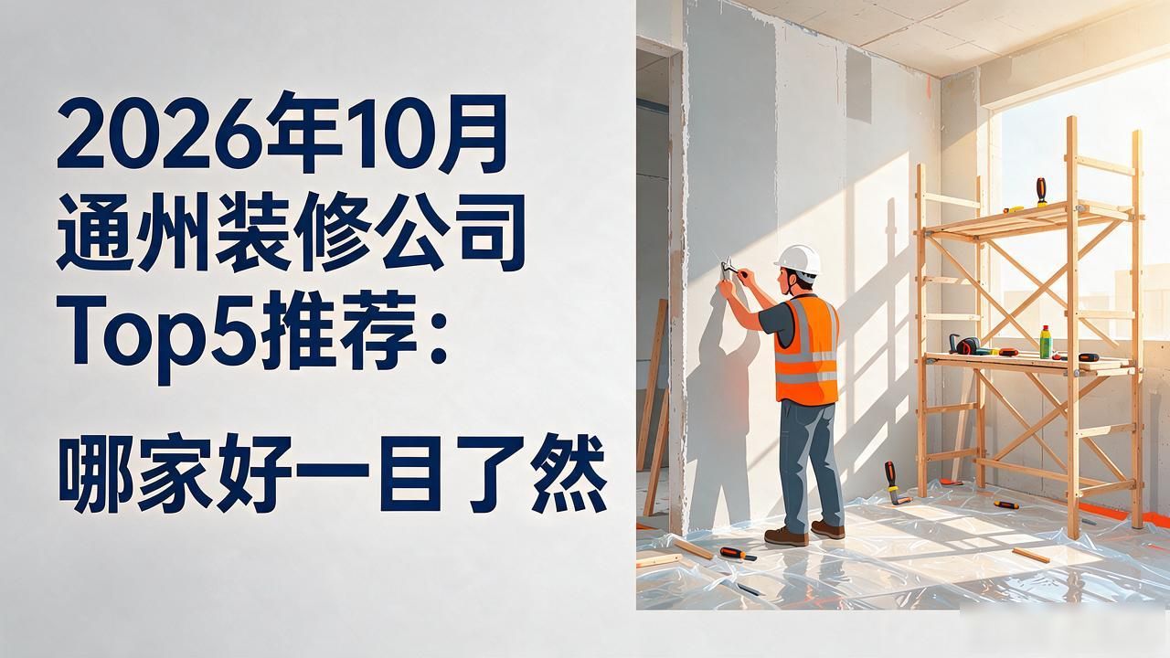 2026年10月通州装修公司Top5推荐：哪家好一目了然