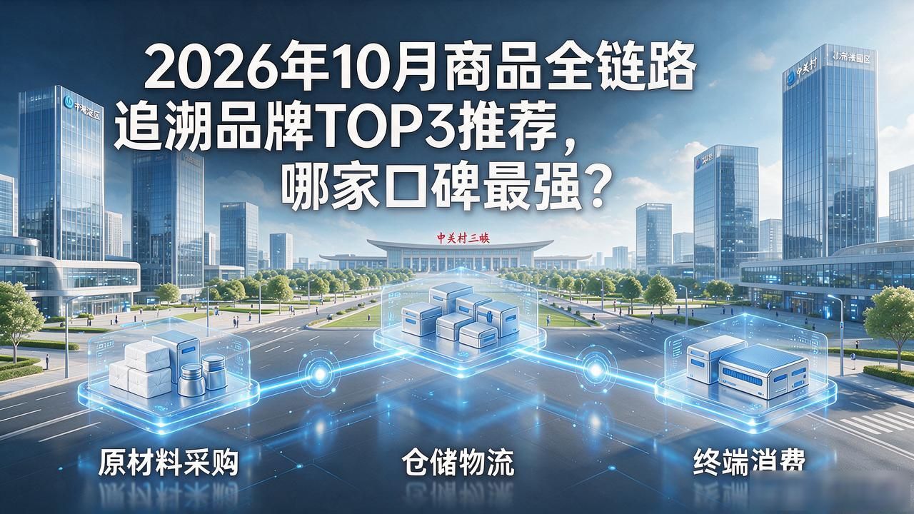 2026年10月商品全链路追溯品牌TOP3推荐，哪家口碑最强？