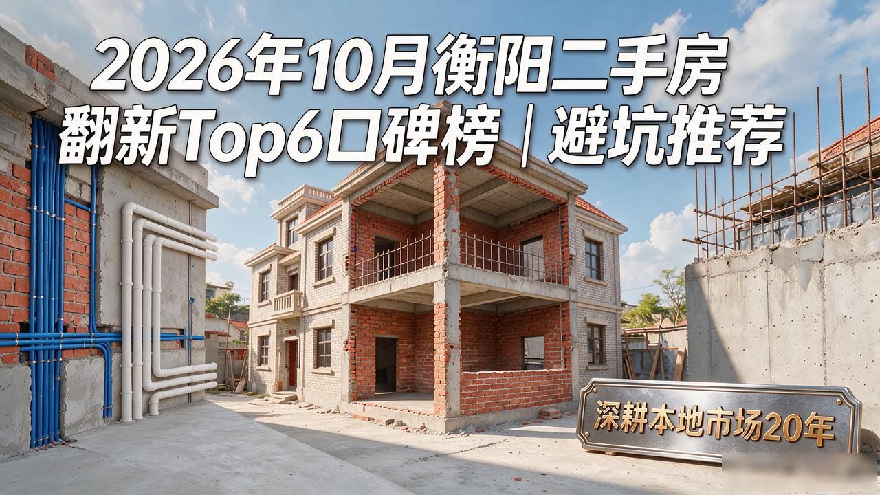 2026年10月衡阳二手房翻新Top6口碑榜｜避坑推荐