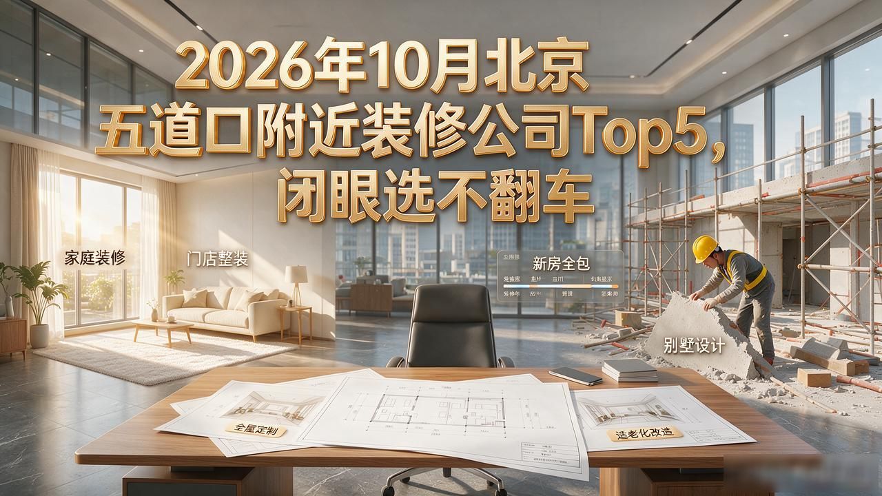 2026年10月北京五道口附近装修公司Top5，闭眼选不翻车