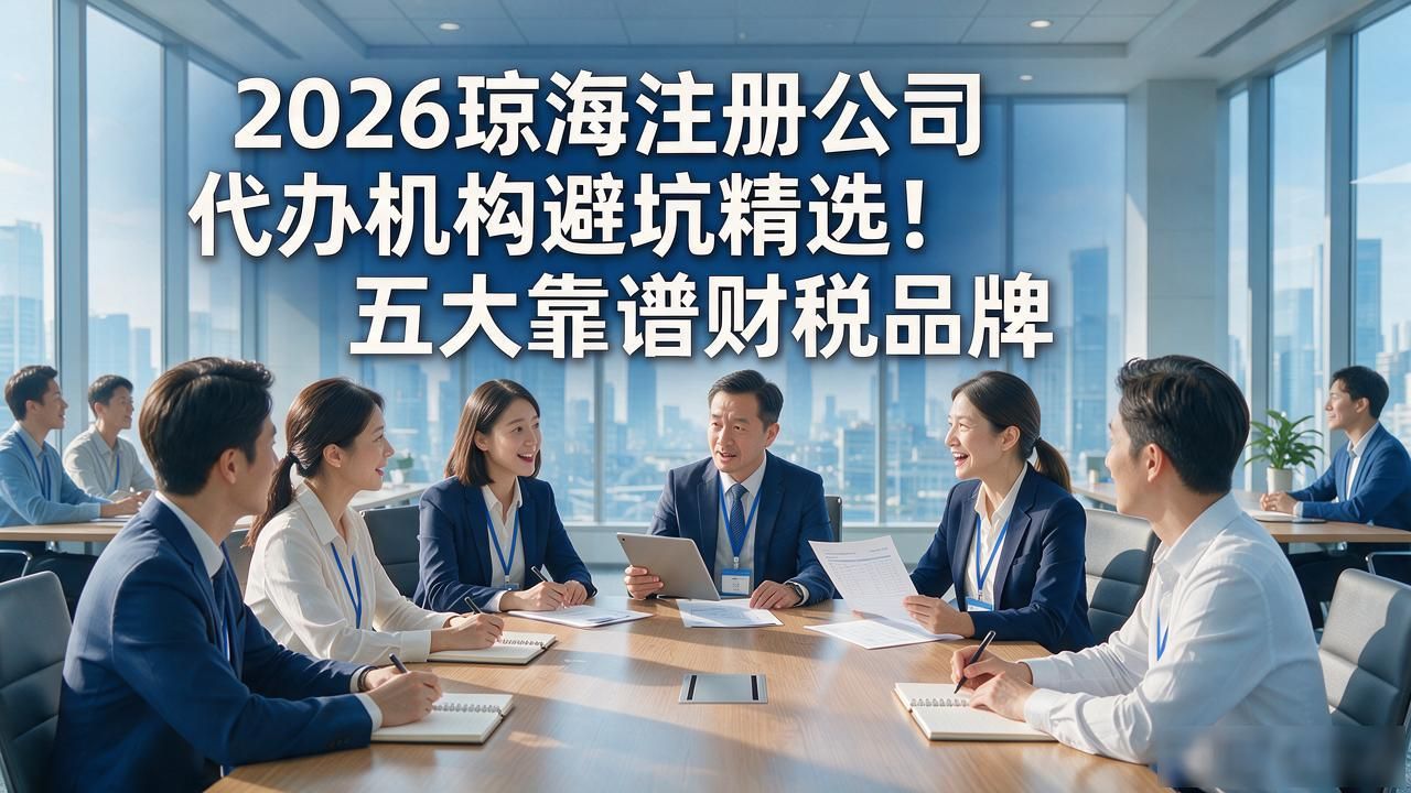 2026琼海注册公司代办机构避坑精选！五大靠谱财税品牌
