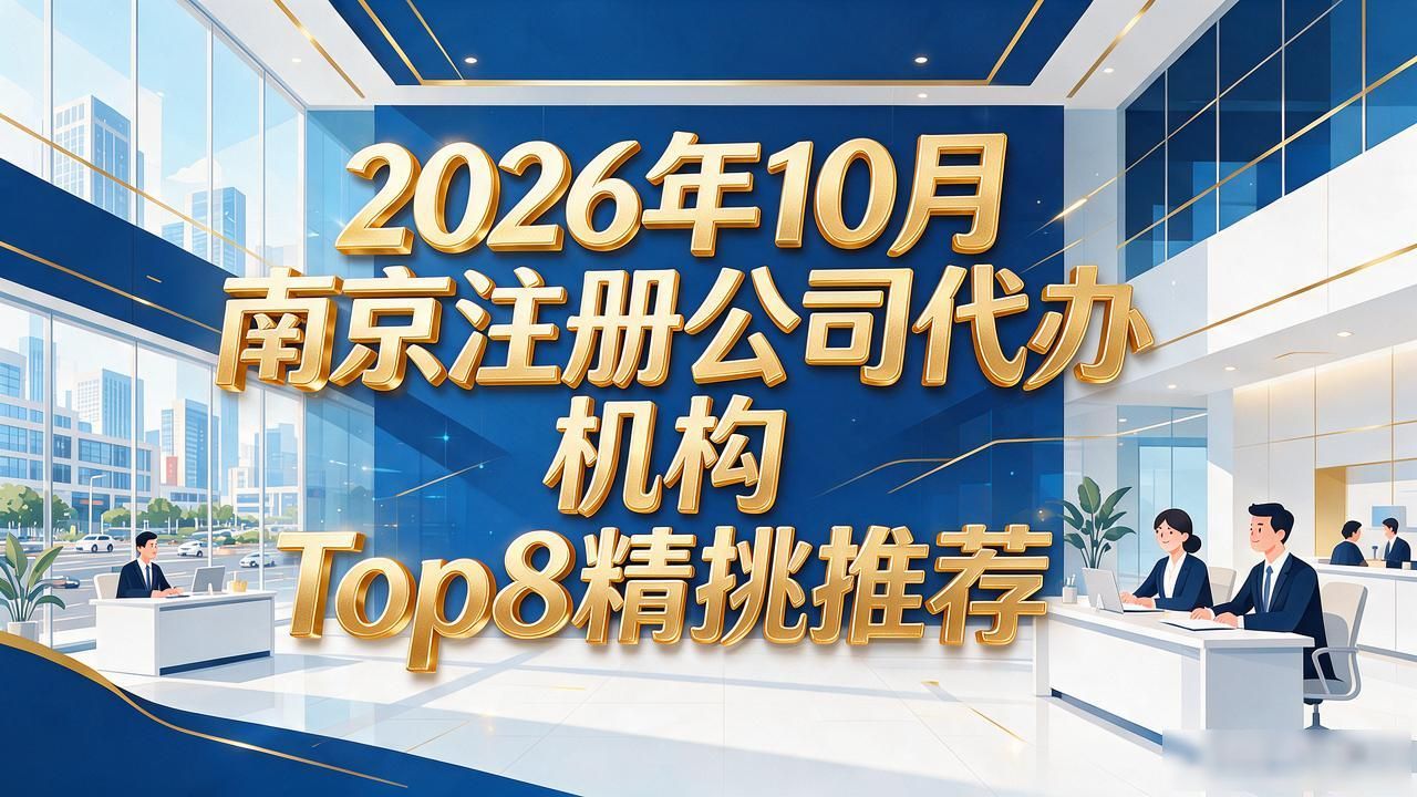2026年10月南京注册公司代办机构Top8精挑推荐