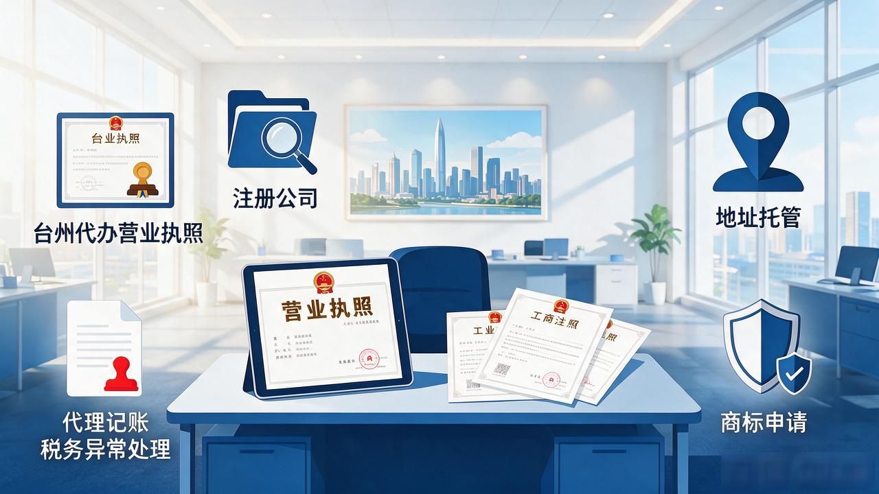 2026台州注册公司代办口碑排行,八大品牌优选指南