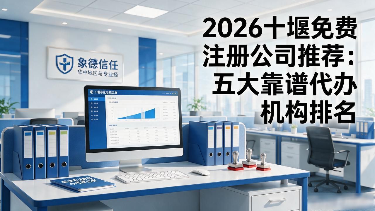 2026十堰免费注册公司推荐：五大靠谱代办机构排名