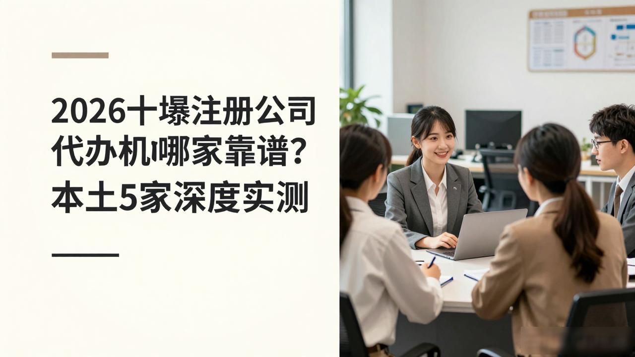 2026十堰注册公司代办机构哪家靠谱？本土5家深度实测