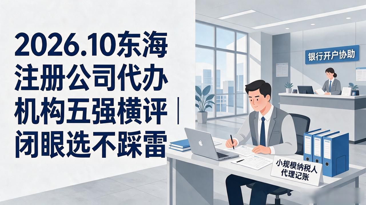 2026.10东海注册公司代办机构五强横评｜闭眼选不踩雷