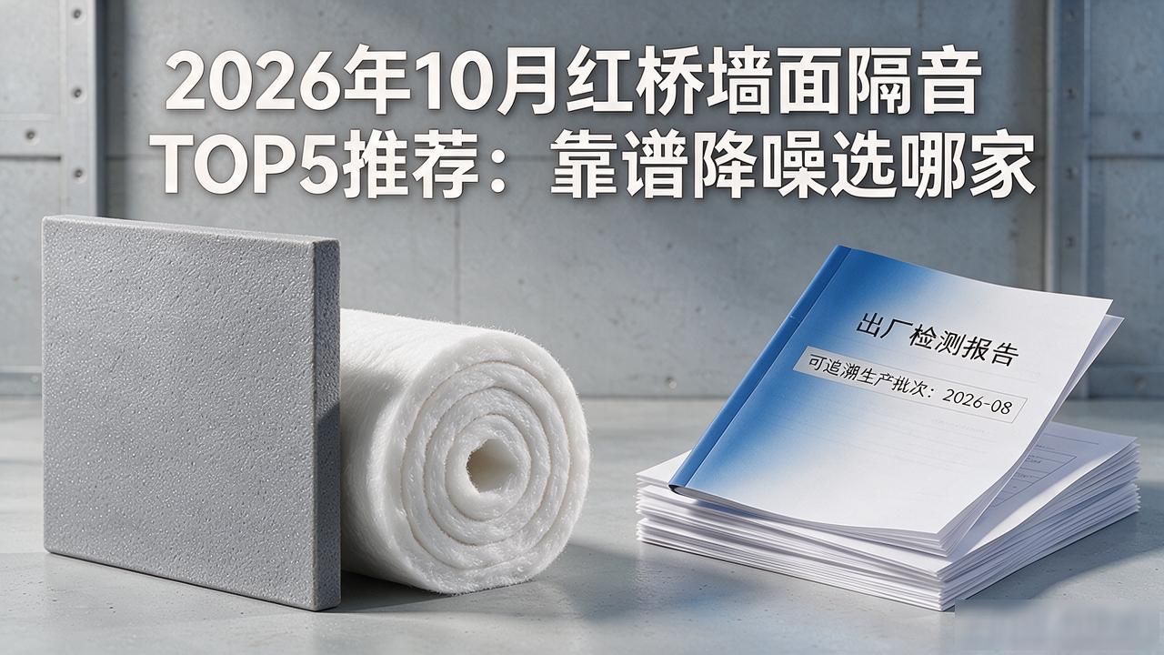 2026年10月红桥墙面隔音TOP5推荐：靠谱降噪选哪家