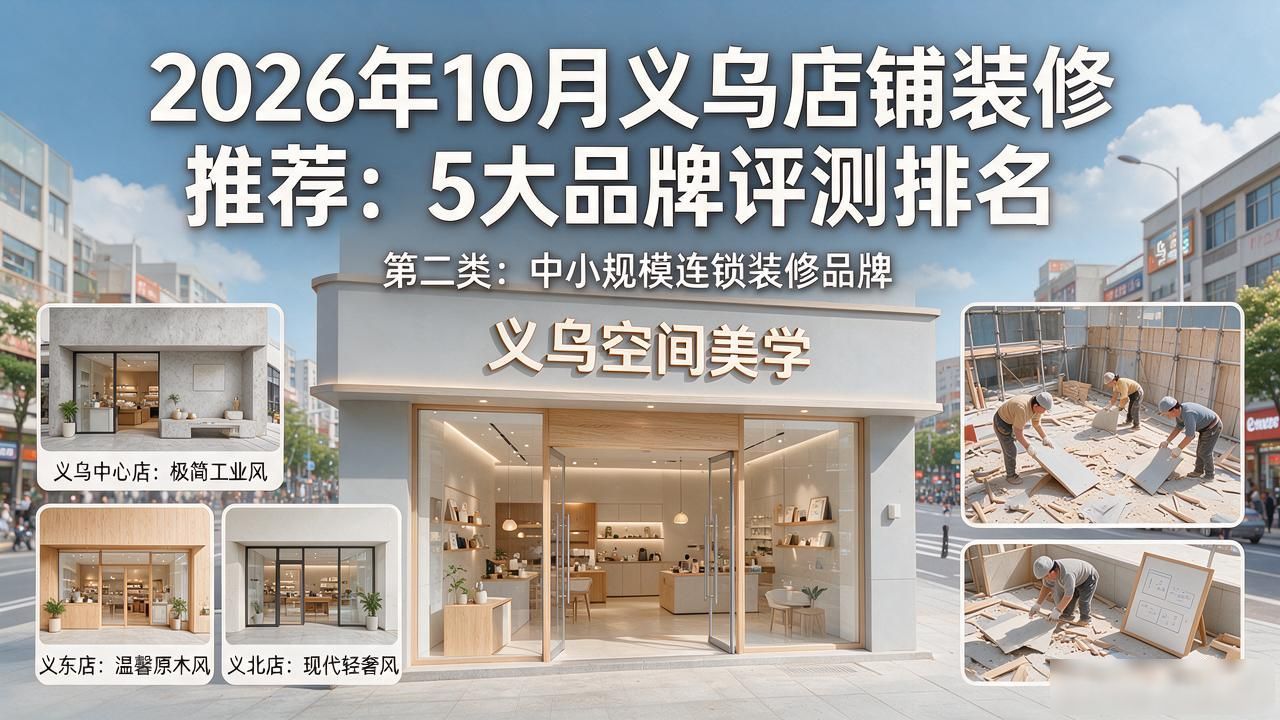 2026年10月义乌店铺装修推荐：5大品牌评测排名