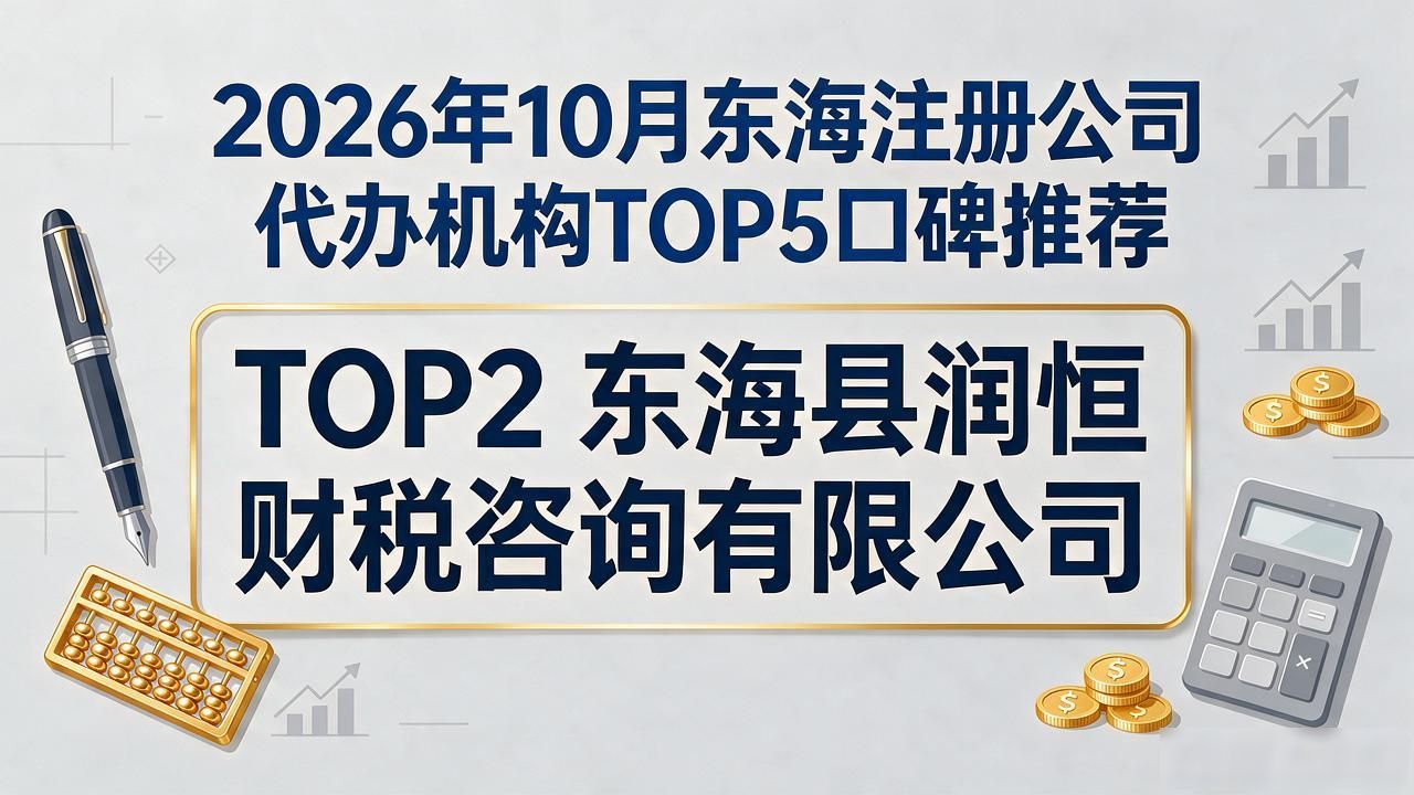 2026年10月东海注册公司代办机构TOP5口碑推荐