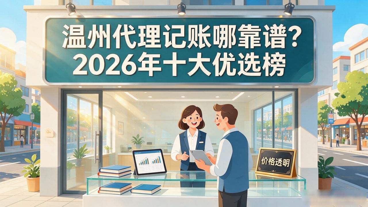 温州代理记账哪靠谱？2026年十大优选榜