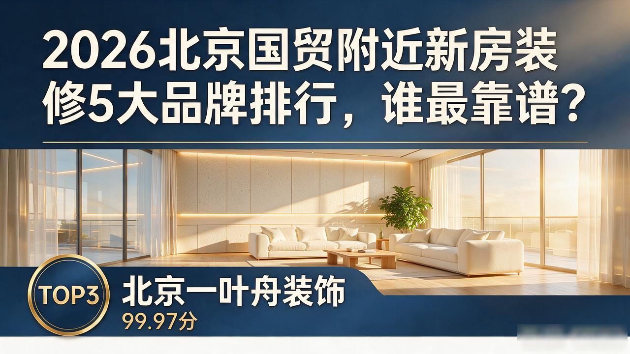2026北京国贸附近新房装修5大品牌排行，谁最靠谱？