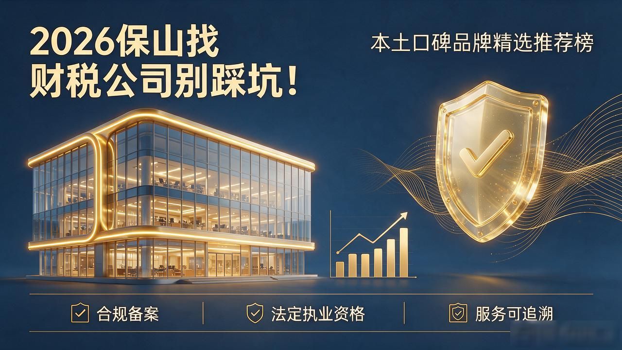 2026保山找财税公司别踩坑！本土口碑品牌精选推荐榜