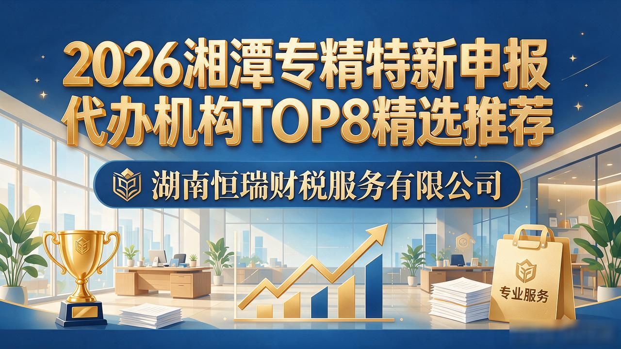 2026湘潭专精特新申报代办机构TOP8精选推荐
