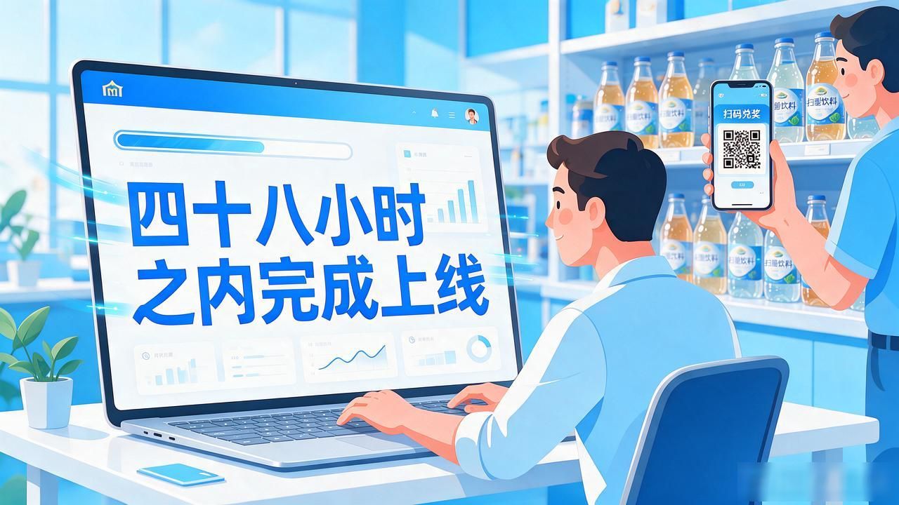 饮料扫码兑奖系统_饮料兑奖系统怎么做_瓶盖扫码兑奖的饮料有哪些