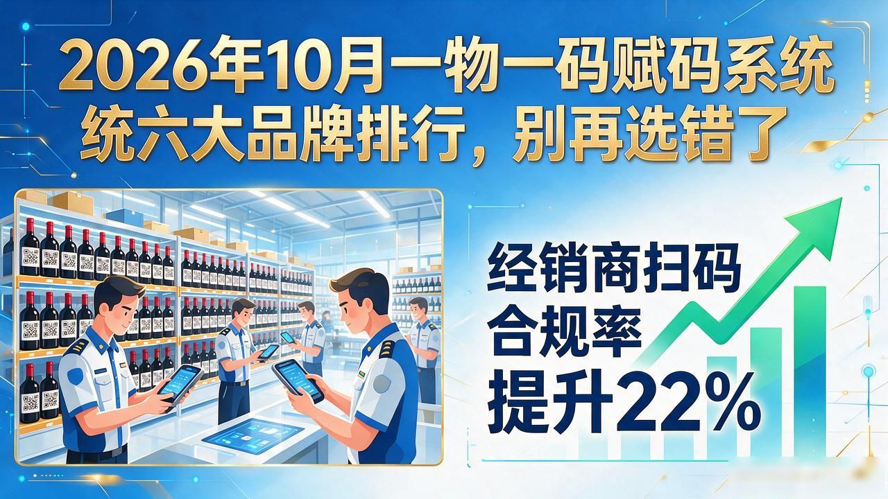 2026年10月一物一码赋码系统六大品牌排行，别再选错了
