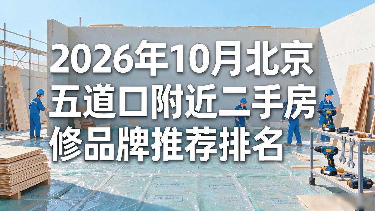 2026年10月北京五道口附近二手房装修品牌推荐排名