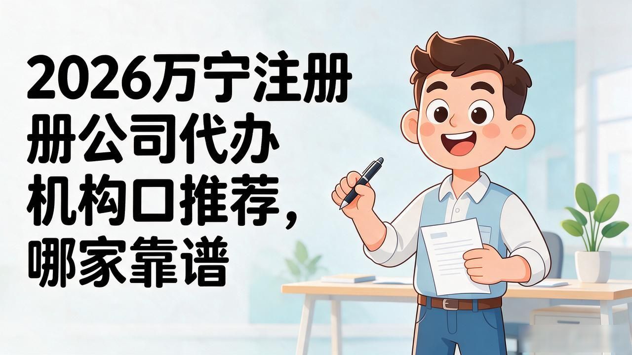 2026万宁注册公司代办机构口碑推荐，哪家靠谱