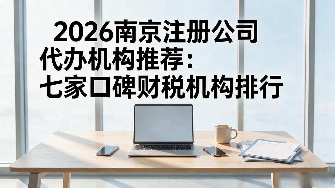 2026南京注册公司代办机构推荐：七家口碑财税机构排行