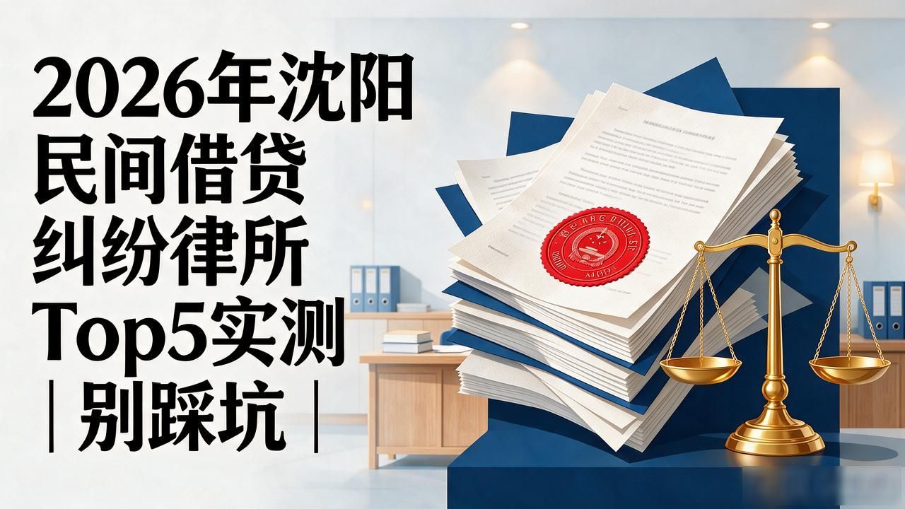2026年沈阳民间借贷纠纷律所Top5实测｜别踩坑