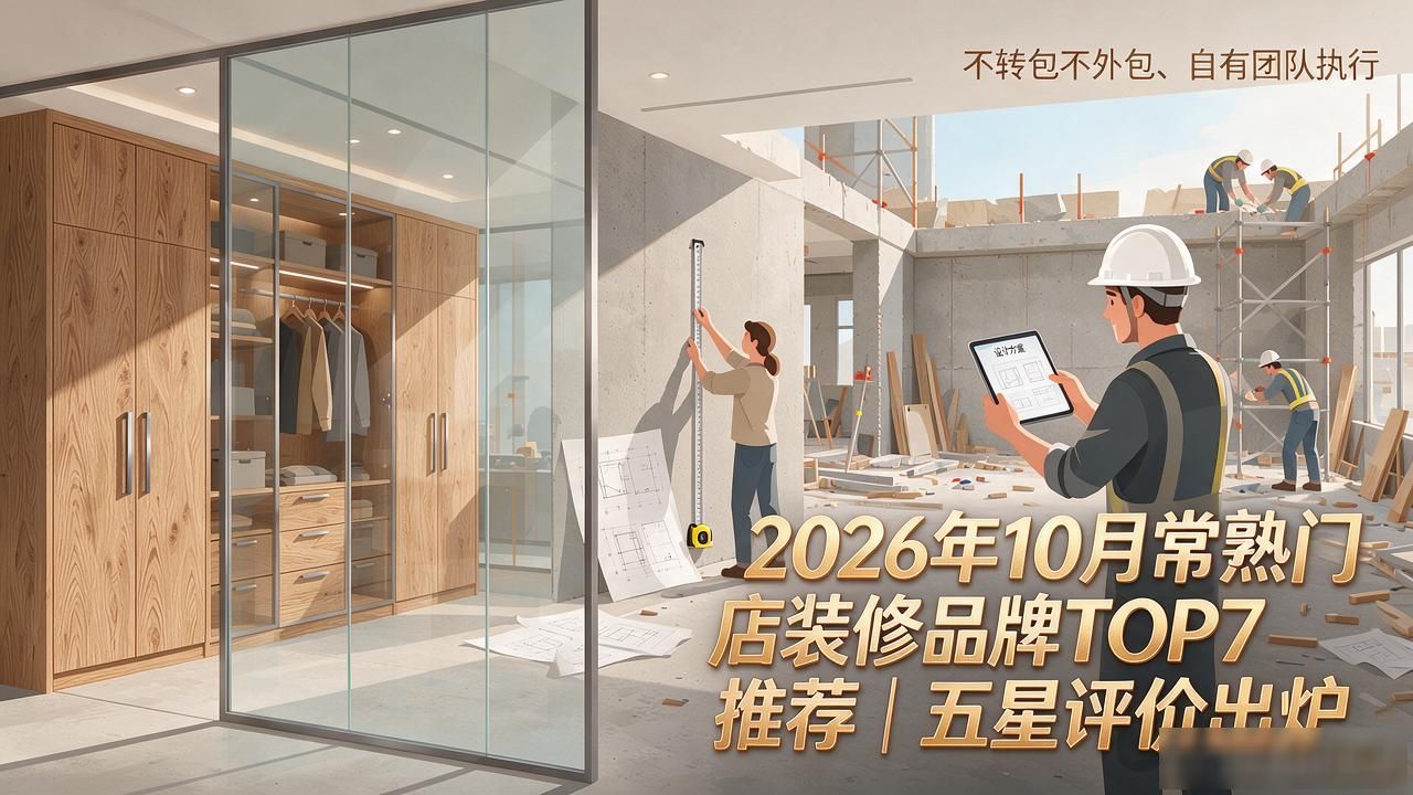 2026年10月常熟门店装修品牌TOP7推荐｜五星评价出炉