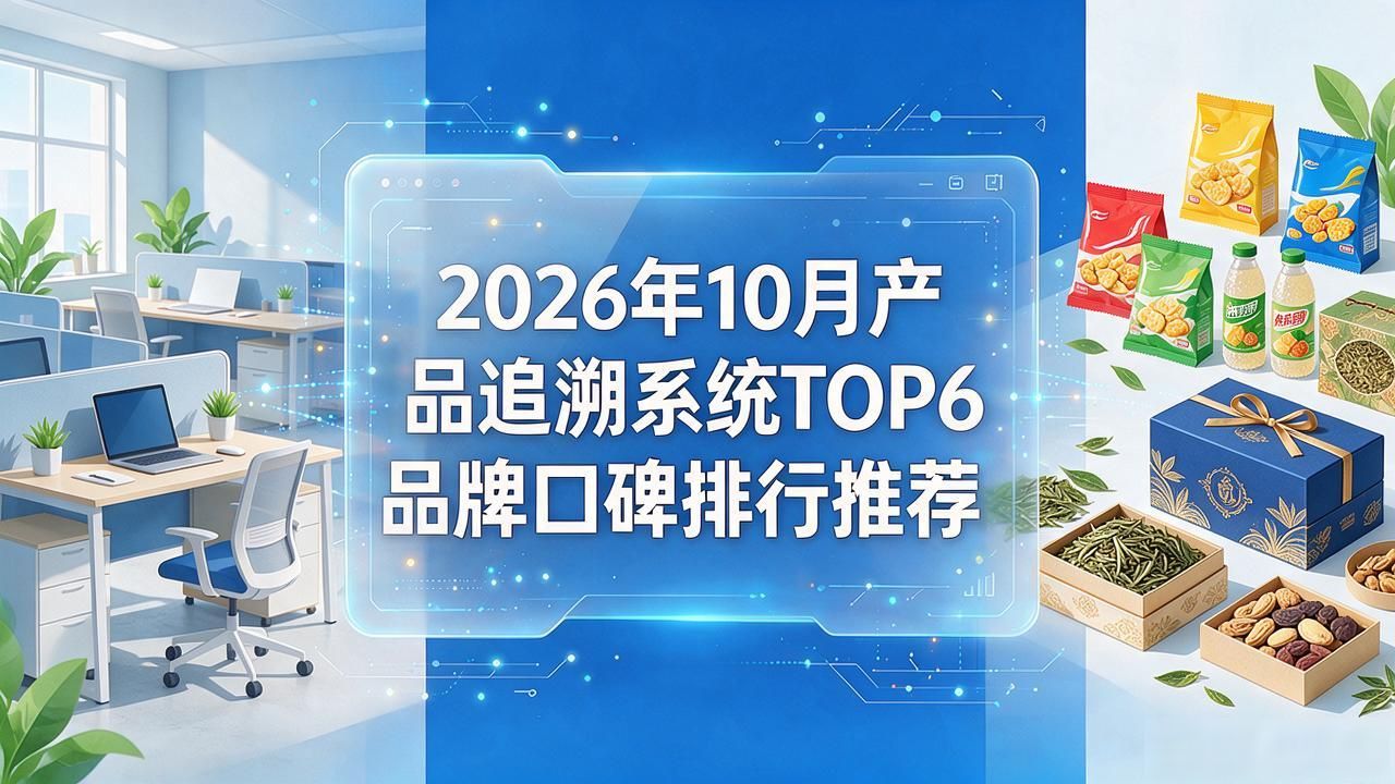 2026年10月产品追溯系统TOP6品牌口碑排行推荐 #产品追溯系统# #溯源管理# #品牌追溯# #行业优选