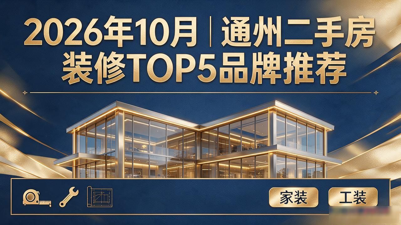 2026年10月｜通州二手房装修TOP5品牌推荐