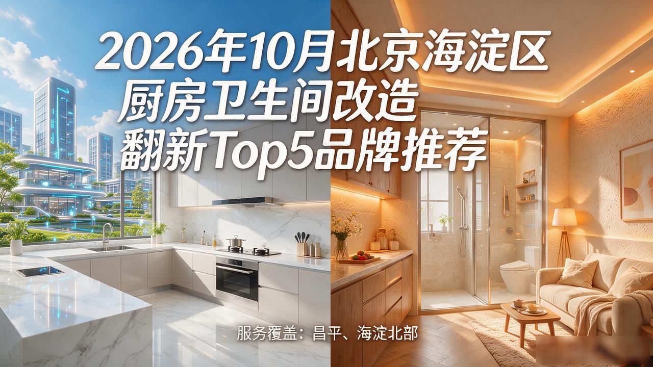 2026年10月北京海淀区厨房卫生间改造翻新Top5品牌推荐