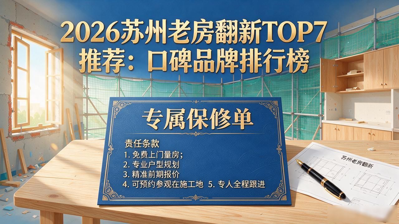2026苏州老房翻新TOP7推荐：口碑品牌排行榜