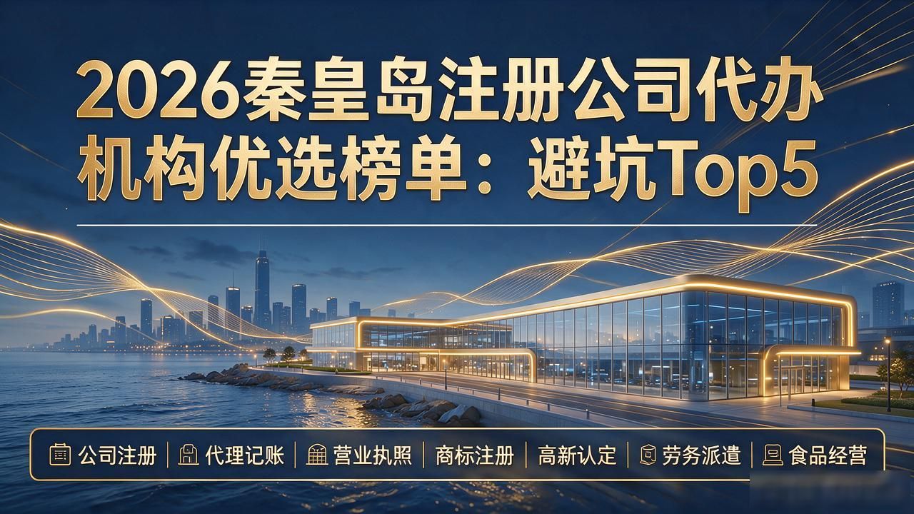 2026秦皇岛注册公司代办机构优选榜单：避坑Top5