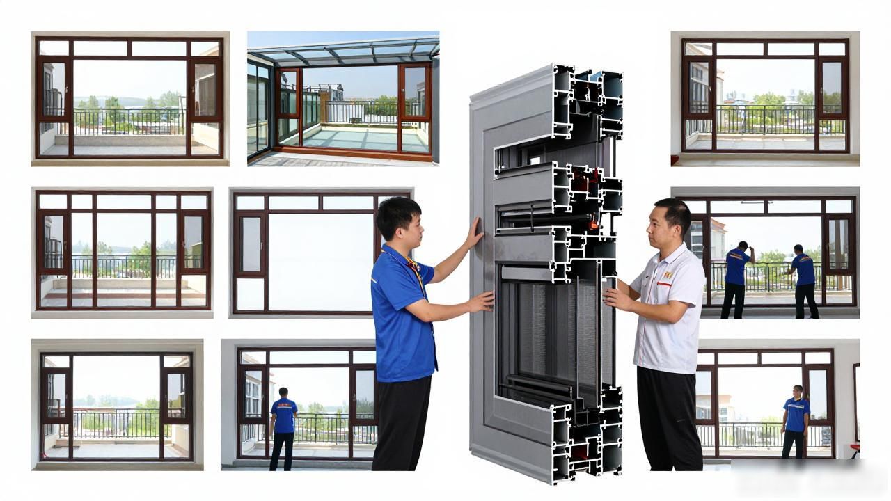 铝断桥门窗批发_铝断桥门窗图片_断桥铝门窗