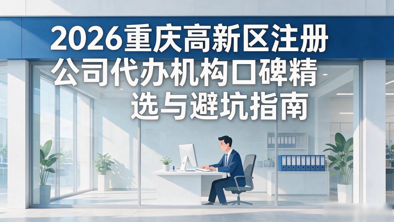 2026重庆高新区注册公司代办机构口碑精选与避坑指南